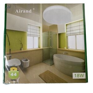 Airand IP 44 18W Light Fixture 3000k Warm White New